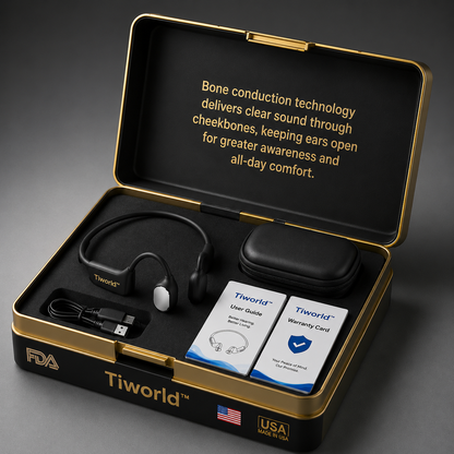 🔥 Final 2 Hours : Only Limited Stock Left🏆 Bone Conduction Smart Hearing Headphones （Mayo Clinic Recommended）